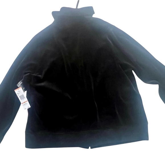 Jones New York Signature's Woman Velour Jacket - Picture 2 of 8